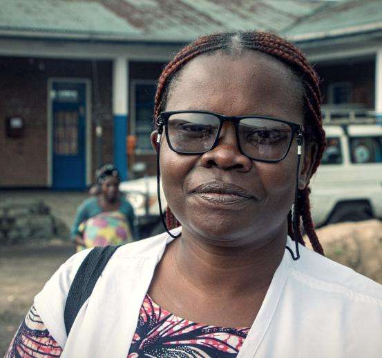 Delice Sezage Tulinabo, MSF health promoter in Democratic Republic of Congo.