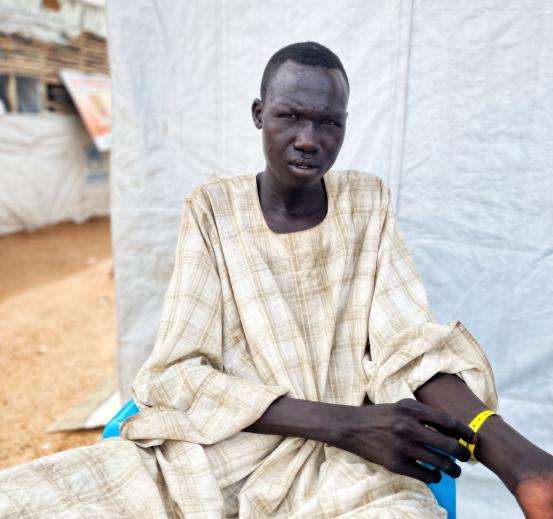 William Jokite, a South Sudanese returnee.