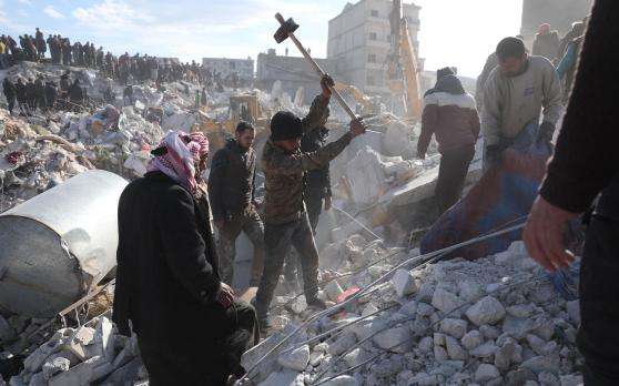 Earthquake Northwestern Syria, 7 February 2023